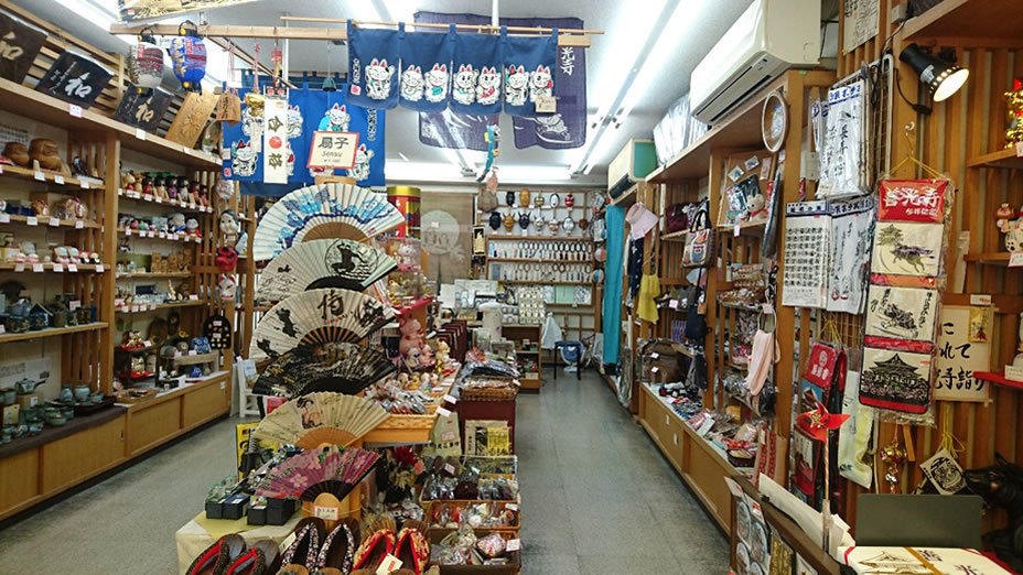 Souvenir Shop along Nakamise Street