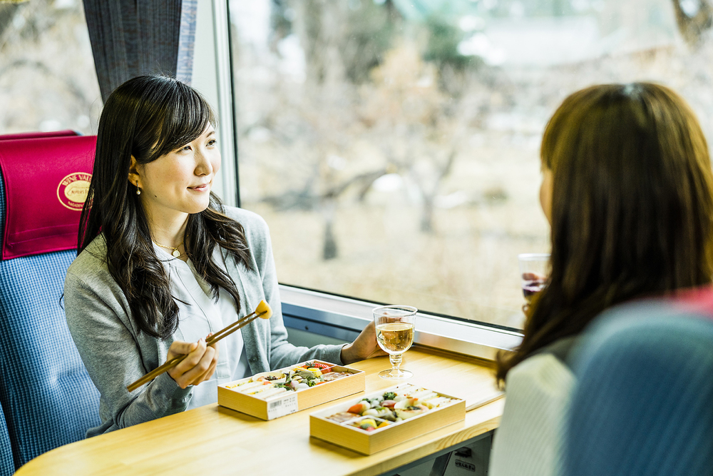 大切な人と車窓の絶景を楽しむ観光列車で旅をしよう　長野県