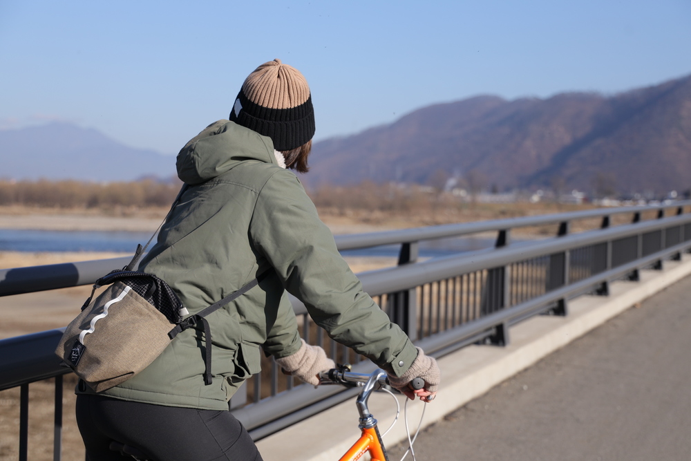 「ジャパンアルプスサイクリングロード」のモデルルートが走る長野県千曲市。1