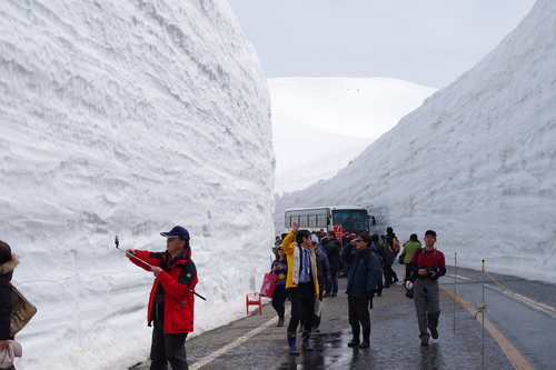 立山黑部阿尔卑斯山脉路线