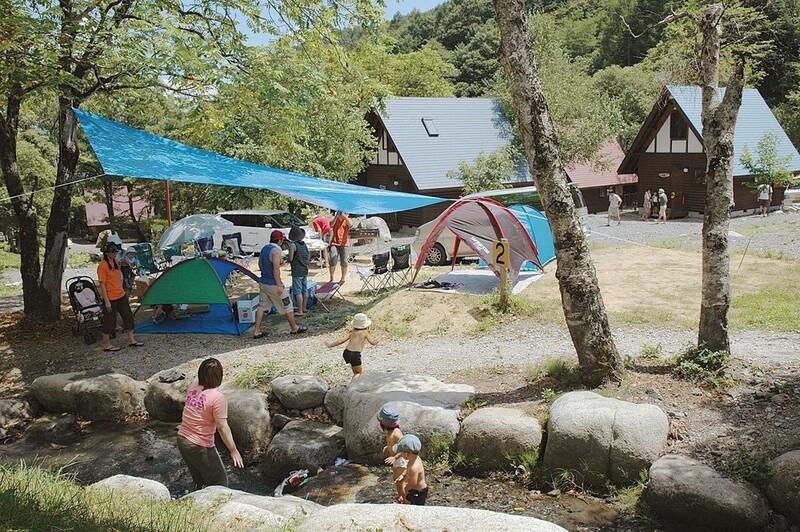 長野県のおすすめコテージ・小黒川渓谷キャンプ場