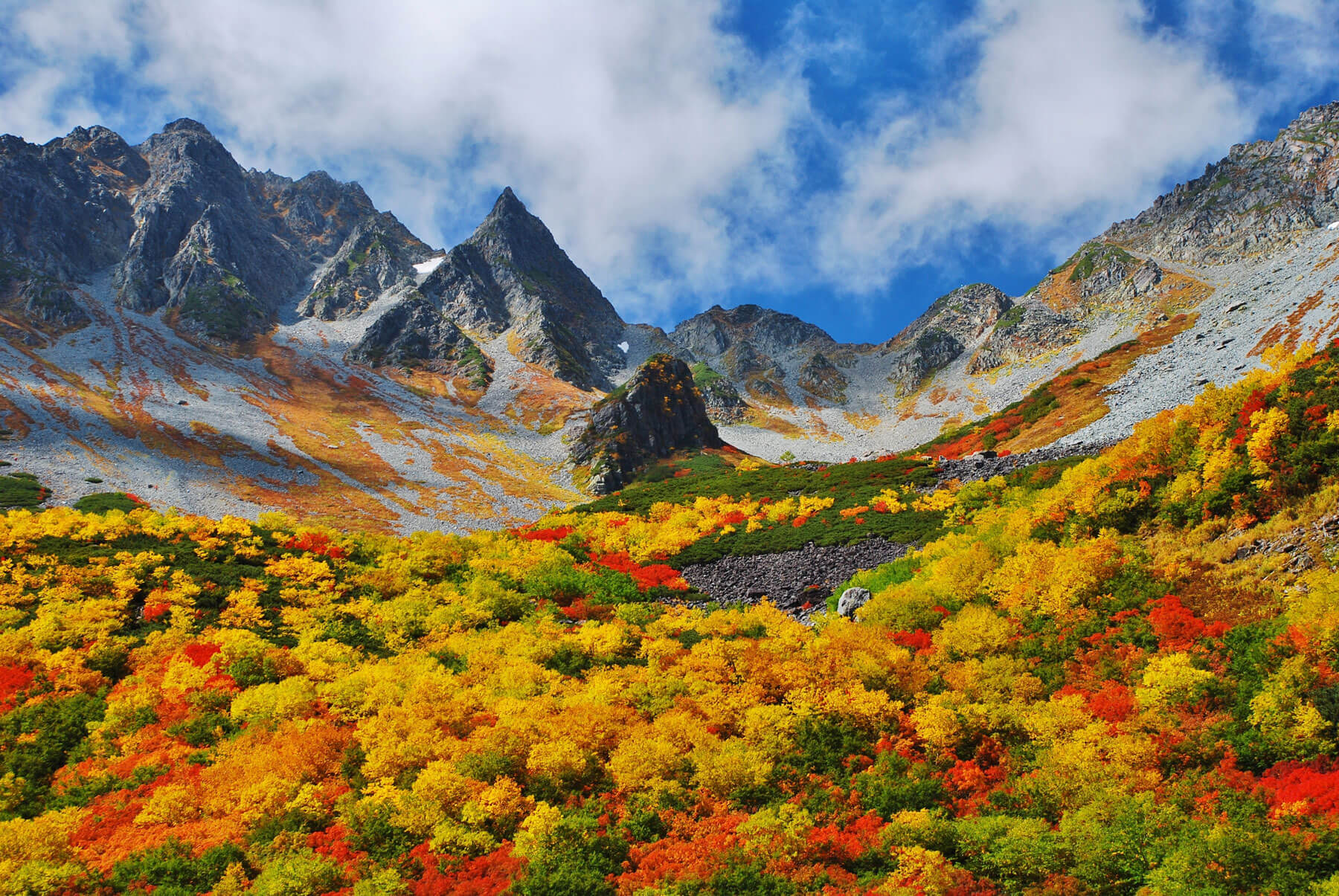 the Japanese Alps