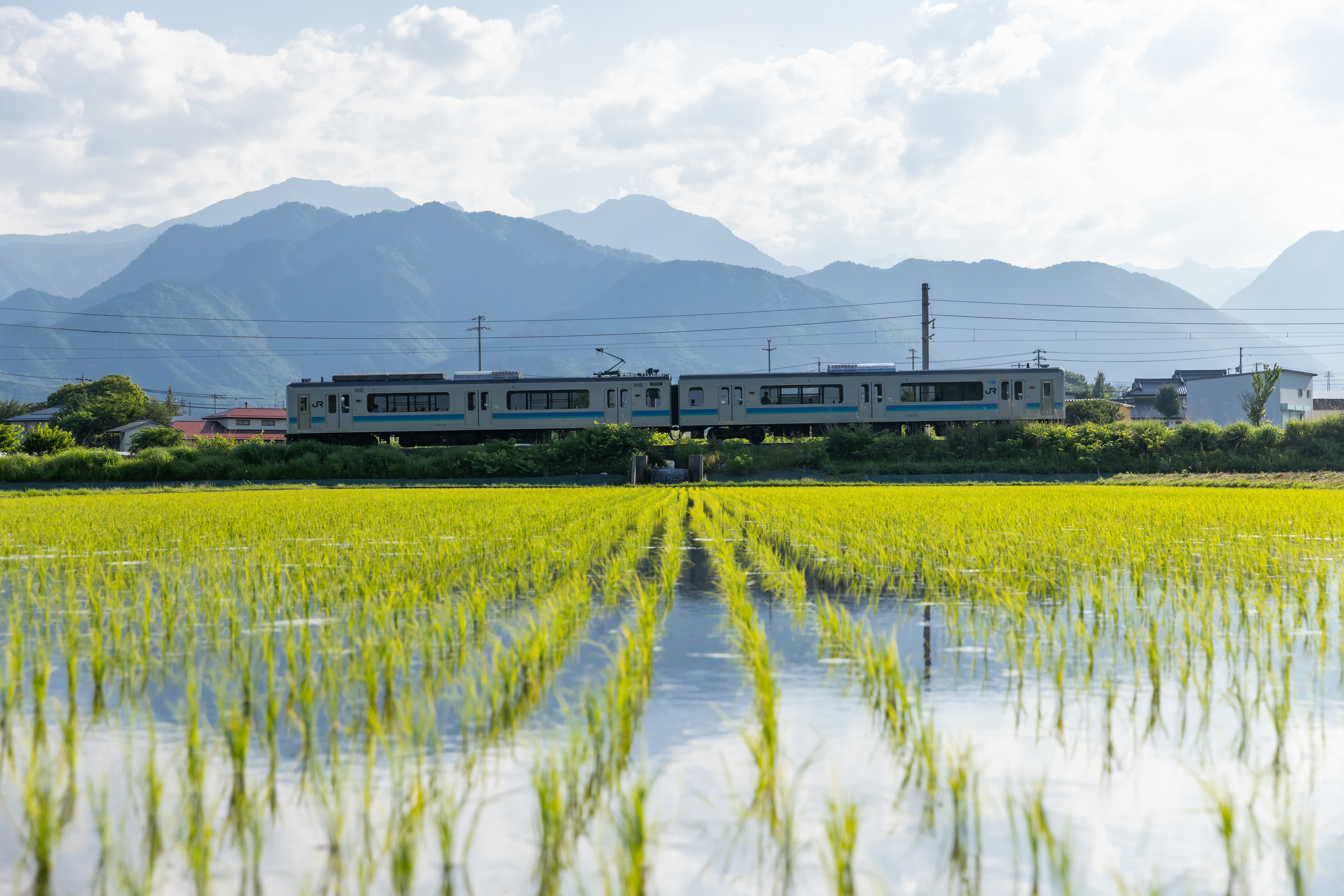 JR大糸線の風景