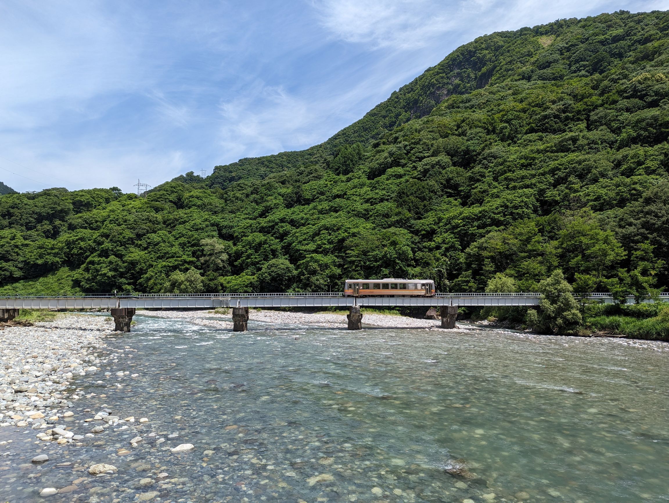 JR大糸線の風景