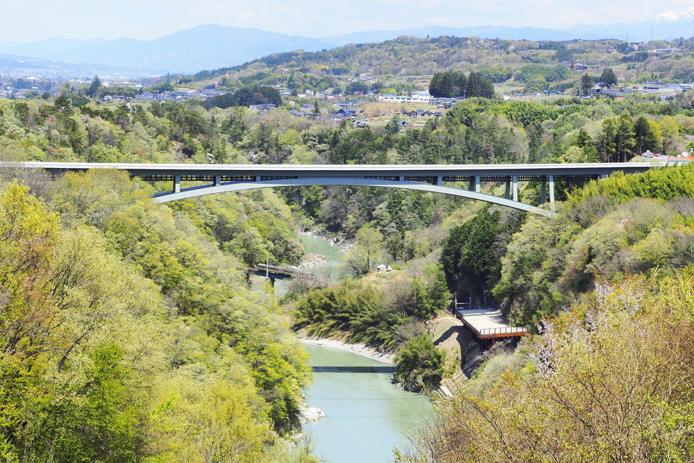 天龍峡大橋「そらさんぽ天龍峡」