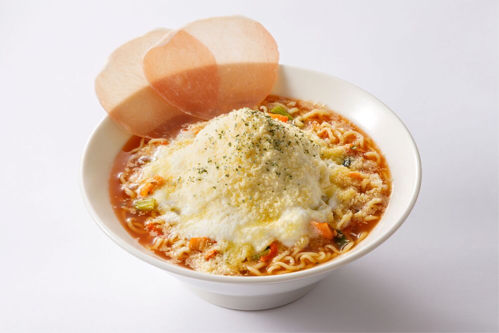 雪山トマト辛ラーメンキムチ【2024-25ゲレ食：飯山・野沢・志賀・長野エリア】