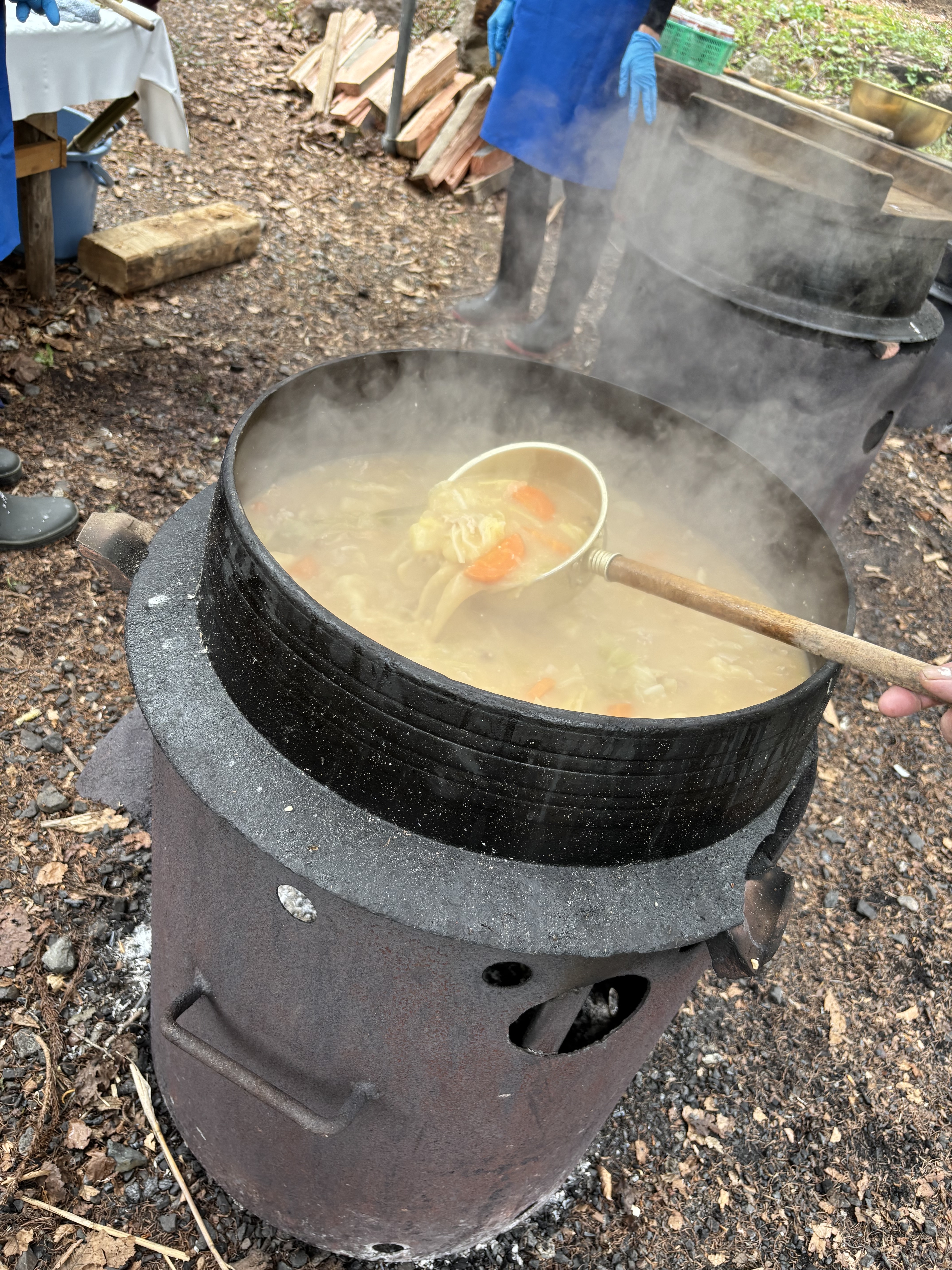美味しい「ひんのべ汁」！