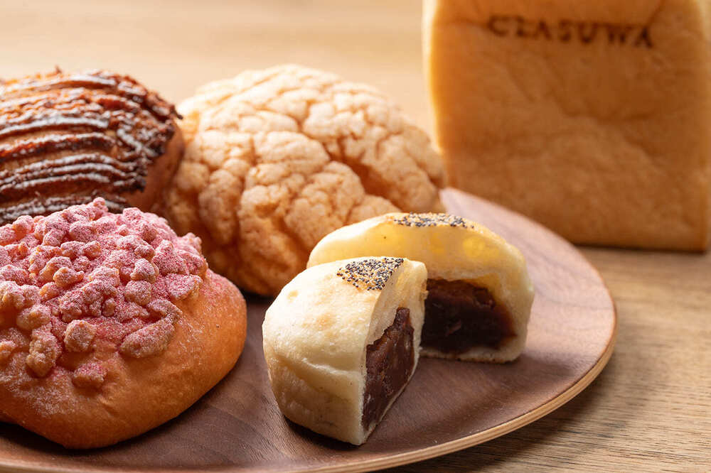 自家製生地を使ったこだわりのパン1