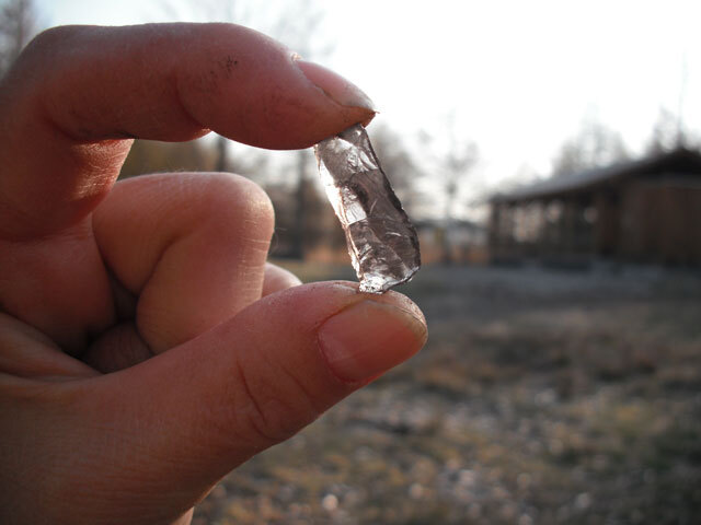 星くそ館　黒耀石鉱山展示室